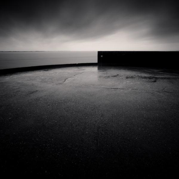 Horizon And Pier Edge by Denis Olivier