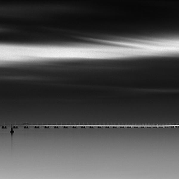 Vasco da Gama bridge Study VII  by Pedro In&aacute;cio