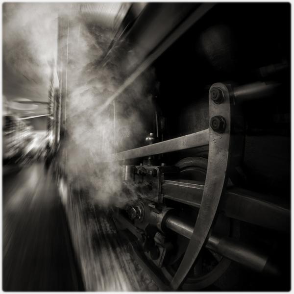 Down There By The Train by Biserko Fercek
