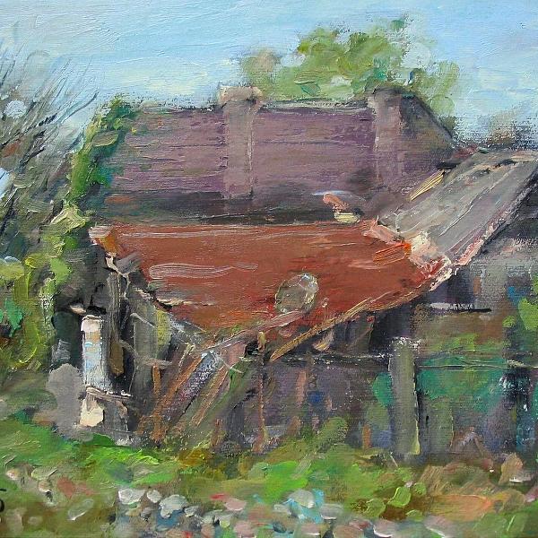 Old House On Campulung by George Oncioiu