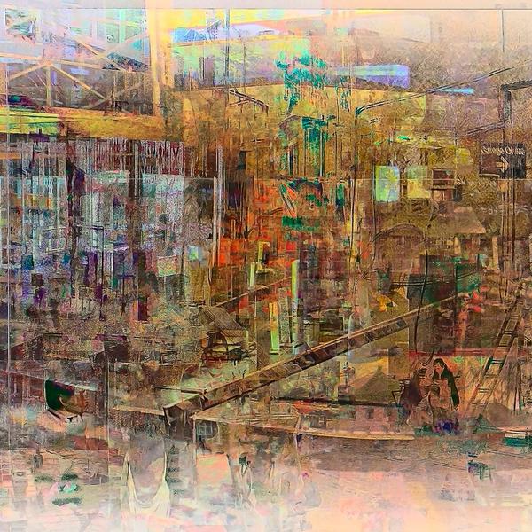 Parking Garage - Portland ME by Jared Christopher Martin