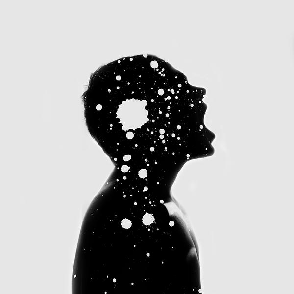 B&w Portrait Iii by Alexandre Bordereau