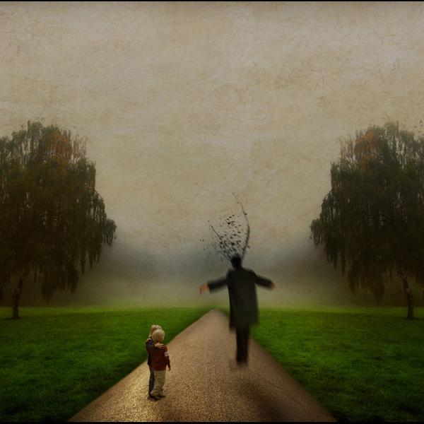 The Child Who Wanted To Fly by Kaveh Hosseini (steppenwolf)
