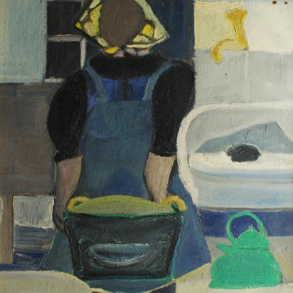 Une m&eacute;nag&egrave;re ... by Monique Perceval