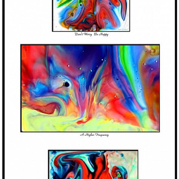 Liquid Art Trilogy by Joyce Dickens