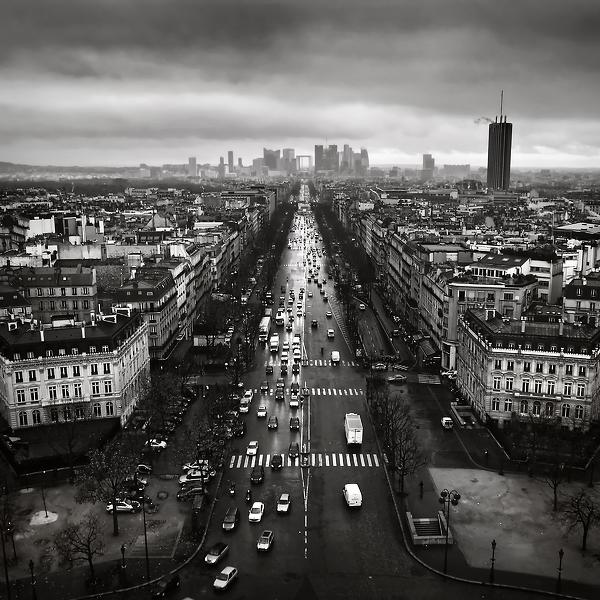 Paris Cityscape by Kostas Pavlis