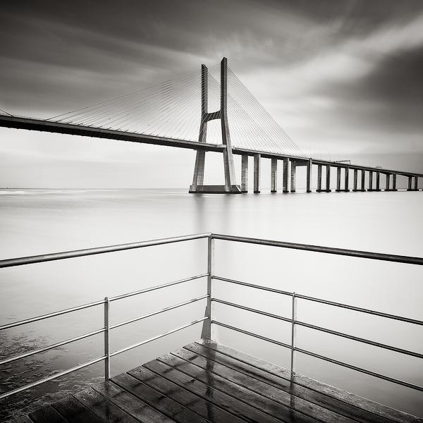 View On The Bridge V by Emil Stojek