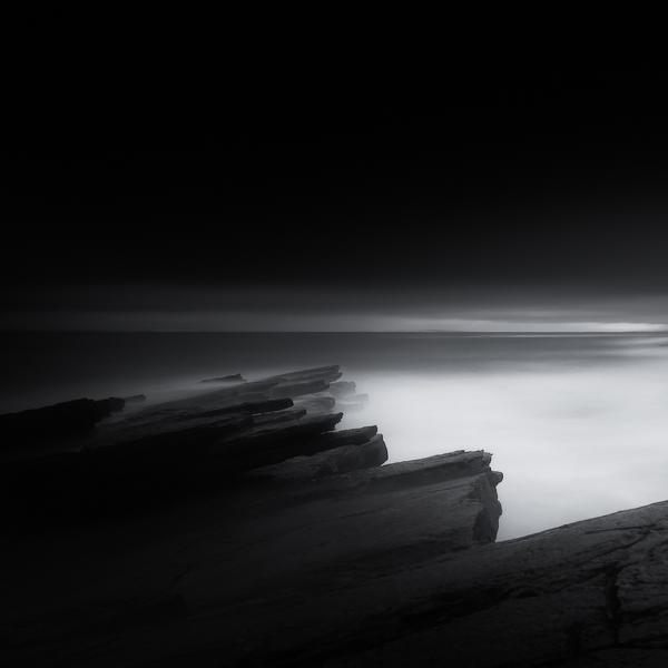 Charcoal Land , Near Lehinch Ireland , 2012 by Zoltan Bekefy