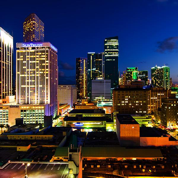 Downtown Miami by Karl Razur
