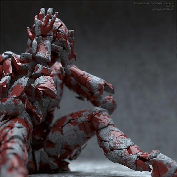 The Inevitability Of Time /despair by Adam Martinakis