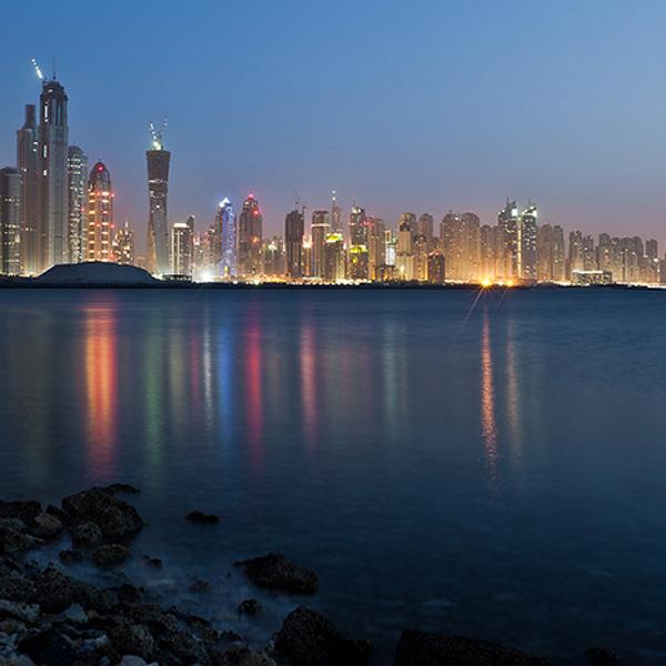 Dubai Sea City by Thamer Al-hassan