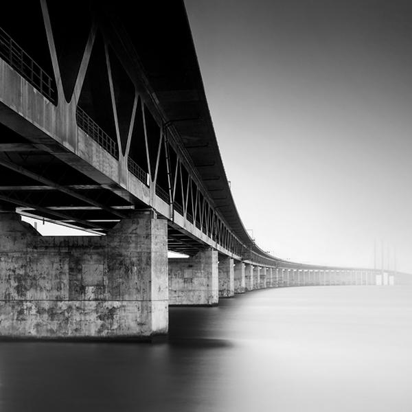 The Bridge, The Fog And The Capsized Boat by Matthias Haker