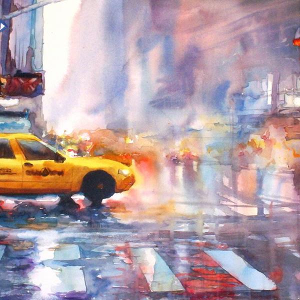 Rain Colors by Pasqualino Fracasso
