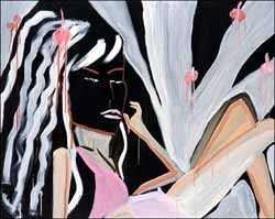 Katherine bernhardt, winter special crazy fun