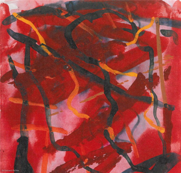 Gerhard Richter, Dessins et travaux sur papier, Dessin - Mus&eacute;e du Louvre, Paris, France