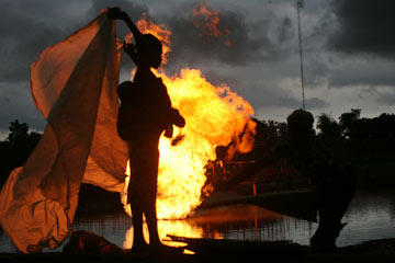George Osodi, Oil boom, Delta burns, Photography - International Slavery Museum, Liverpool, United-Kingdom