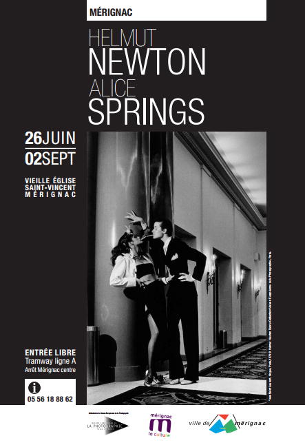 Helmut Newton et Alice Springs, Exposition, Photographie - Vieille Eglise Saint-Vincent, M&eacute;rignac, France