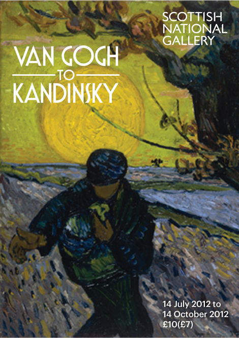 Van Gogh to Kandinsky, Symbolist Landscape in Europe 1880-1910, Painting - Scottish National Gallery of Modern Art, Edinburgh, United-Kingdom