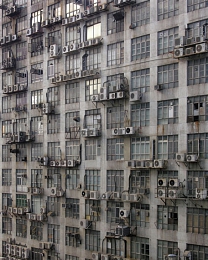 Michael Wolf Architecture of Density / The Scout Shots & Small God, Big City Galerie Wouter van Leeuwen, Amsterdam, Netherlands
