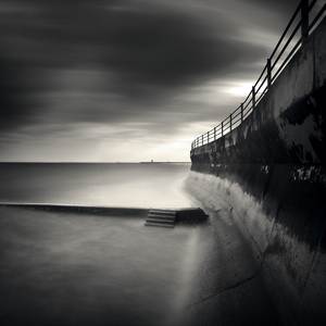 Stair And Pier by Denis Olivier