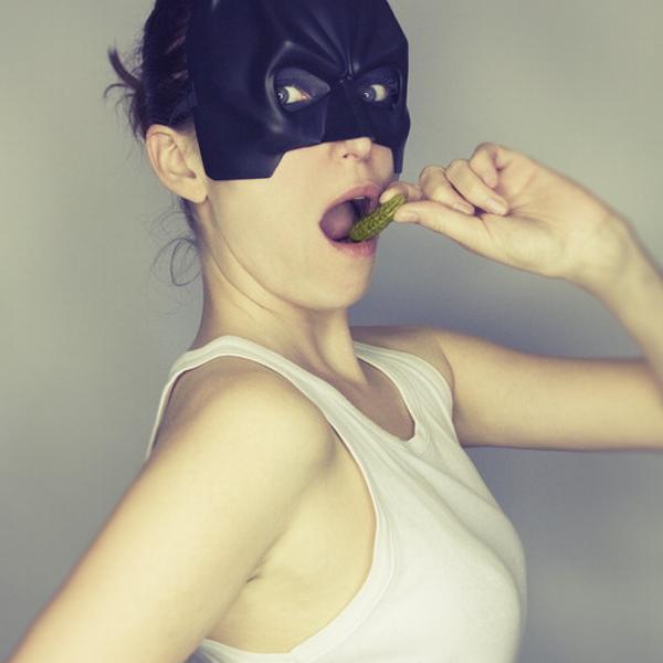 Bat Girl - Pickle, photography by Marianne Le Carrour. &copy; Marianne Le Carrour 2009. 50D. In People, Portrait