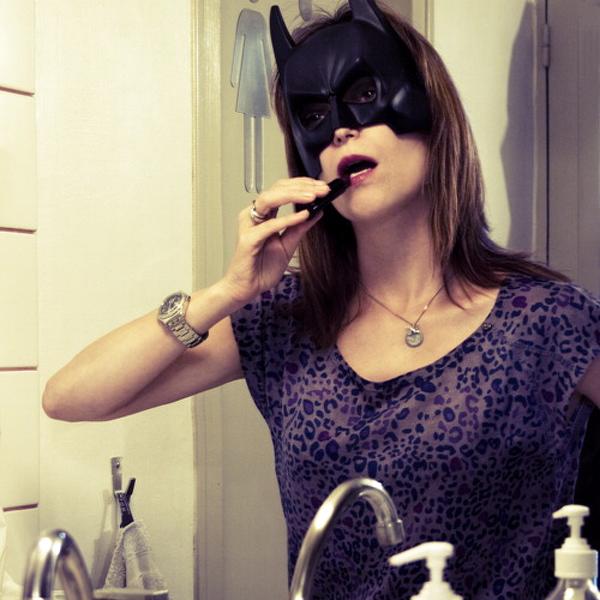 Bat Girl - Makeup, photography by Marianne Le Carrour. &copy;Marianne Le Carrour 2009.

Bat Girl series.
. 50D. In People, Self-portrait