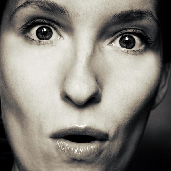 Surprised, photography by Marianne Le Carrour. Bordeaux, France, June 2007.. 350D. In People, Portrait