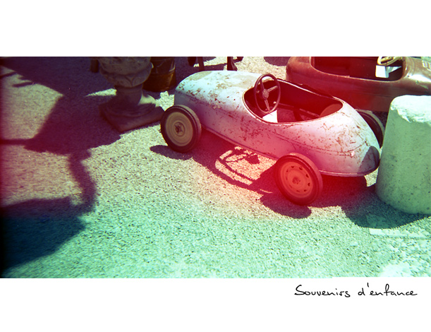 Holga- Film fuji 200ASA. In Transportation. Souvenirs d'enfance, photography by Sophie Gotti. Image #610