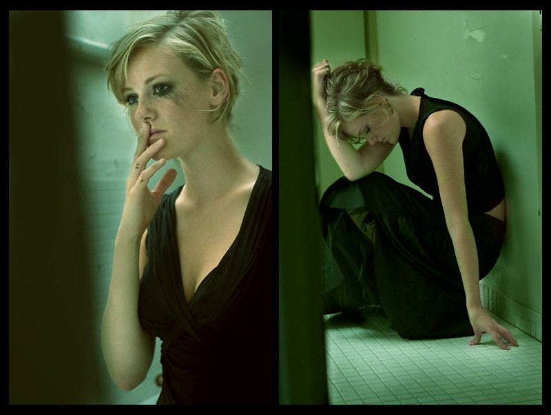 Such a quiet life, Artwork by Jean-s&eacute;bastien Monzani. Mod&egrave;le: Pauline