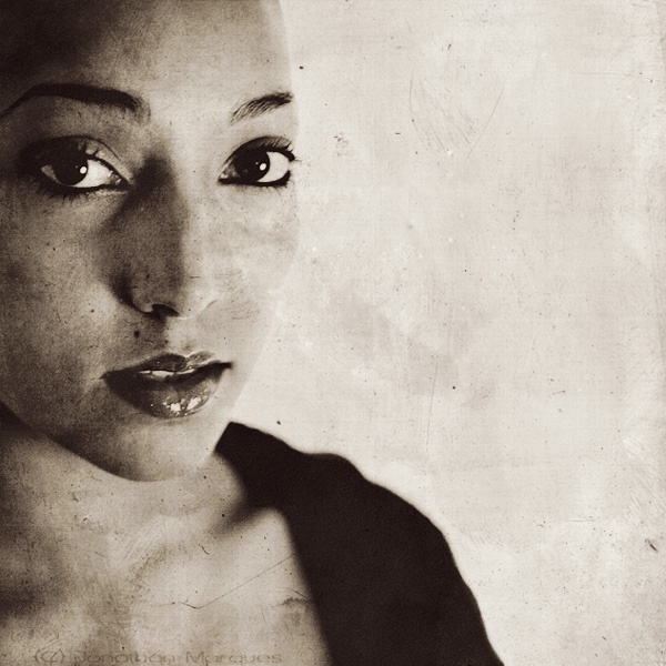 Au dela du temps..., processing by Jonathan Marques. Model : Lucile R.. Canon 20d. In People