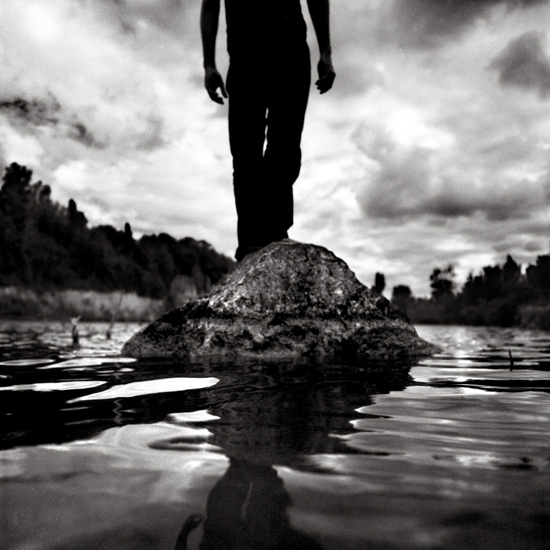 Surface #7, photography by Jean-fran&ccedil;ois Scaianski. Kiev 88 + 45mm + Ilford SFX. In Nature, Scenery, Waterspace