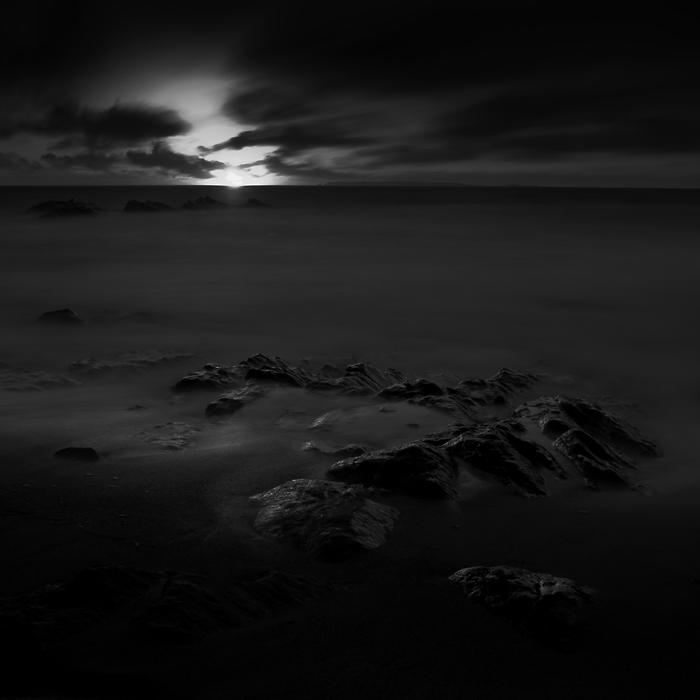 Rougeur Du Soir III, photography by Antoine Soubigou. In Nature, Scenery, Waterscape
