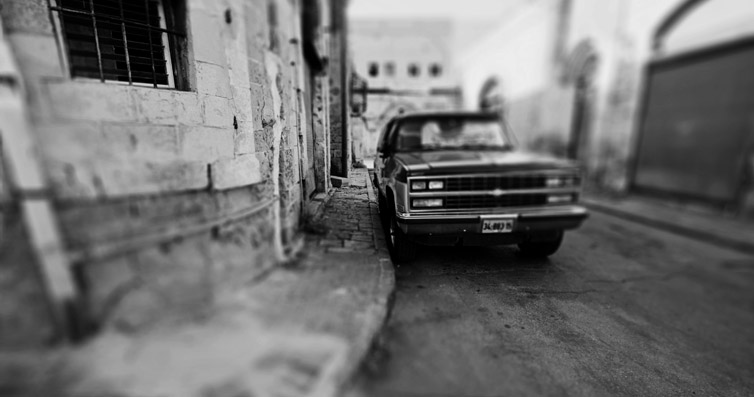 bluemobile, processing by Victor Bezrukov. Canon 40D, Canon 10-22. CS3, color blending and BW convercion in RAW editor. In People, Everyday, City life