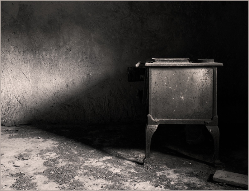 Ghostscity..., photography by Denis Grzetic. again one from Crete...a shot taken in Kalami - almost completely abandoned place.... Olympus E-1   14-54 lens. Ps. In Construction, Interior