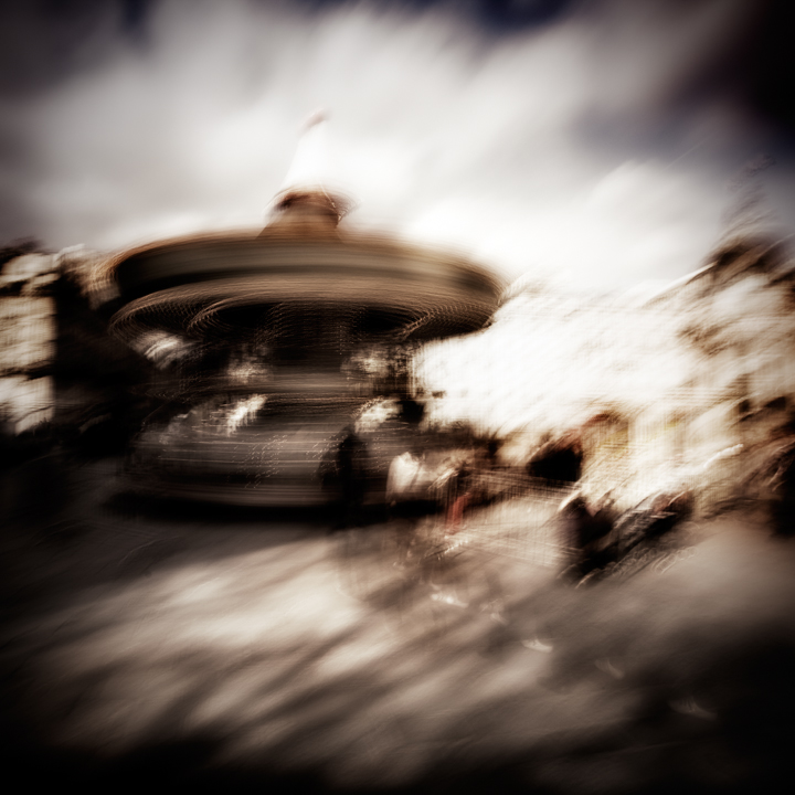 Moving around in Paris...V, photography by Denis Grzetic. 8 seconds of exposure without tripod.... Canon 5d,17-40 zoom lens. Ps. In People, Everyday, City life