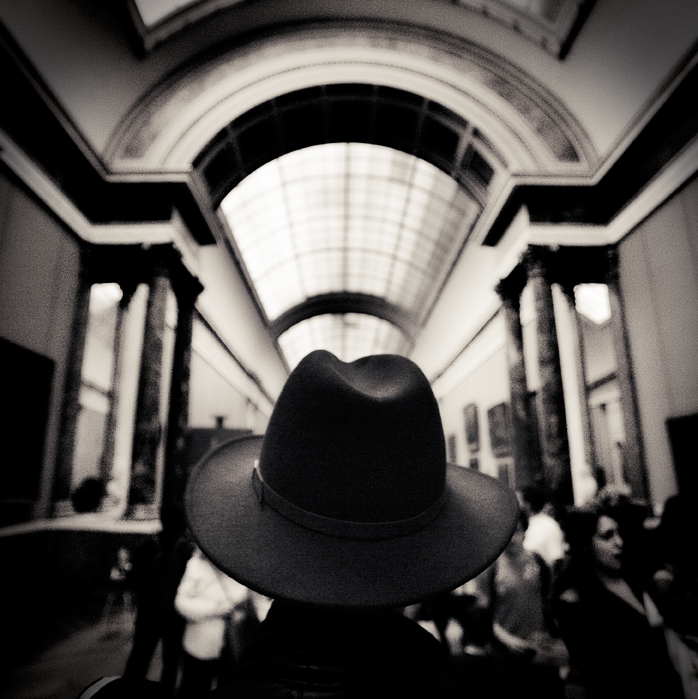 Eugene in Louvre..., photography by Denis Grzetic. one for Eugene.... canon 5d,17-40 lens. Ps. In People, Portrait