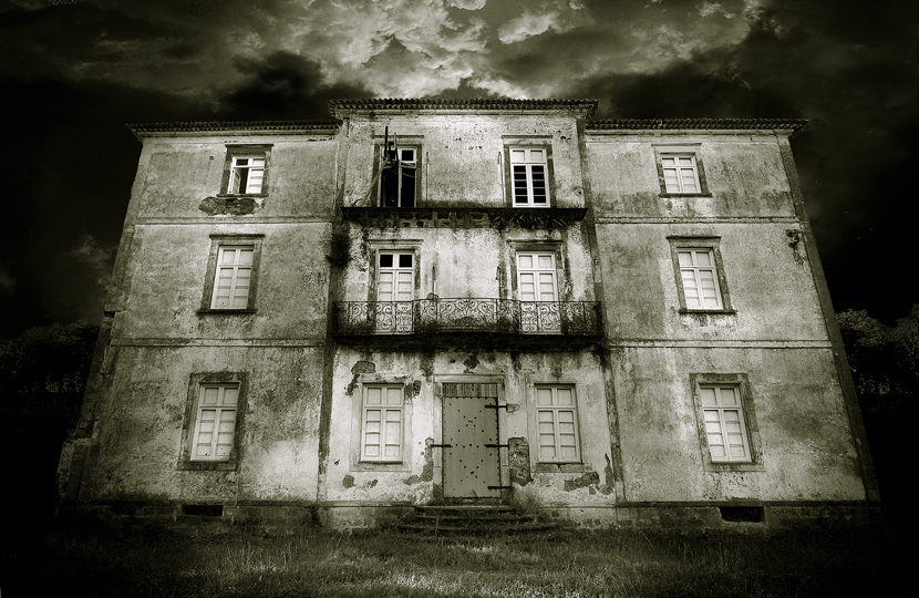 The Dreamhouse, processing by Anders Dornonville De La Cour. A desolated mansion in an old botanic garden in the Azores. Once a sign of welth and a mastering of things, now desolated ,not teared down though, but it speaks of the destiny of it's people: Death, agony, broken dreams etc. Ashes to ashes  - dust to dust. This is where all dreams end - on their flipside.. Canon 350D, Tokina 12-24. PS CS2. In Construction