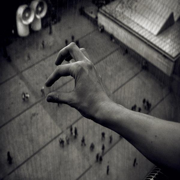 The Eraser, photography by Sebastien Tabuteaud. Centre Pompidou - Beaubourg - Paris
