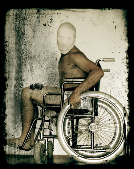 My Private War, processing by Marko Beslac. olympus mju 6 + PS. In People, Character