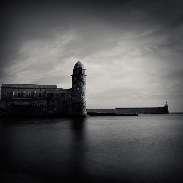 Notre Dame des Anges, photography by Thierry Vercampt. Eglise de Collioure (F&eacute;vrier 2009). In Nature, Scenery, Waterscape