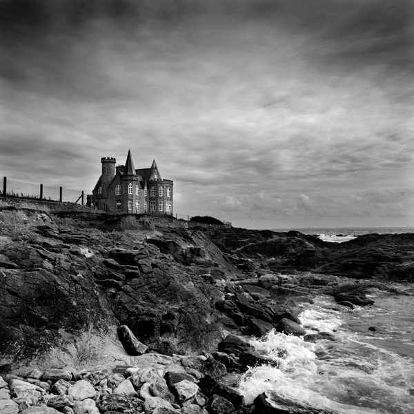 Château Turpault (Quiberon France). In Construction, Edifice, Castle. The Castle Of The Sea III, photography by Thierry Vercampt. Image #231160