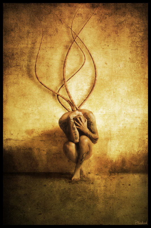 The beginning, processing by Przemyslaw Stradczuk. photomanipulation. In People, Character