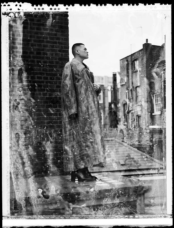 Didier, photography by Vladimir Longauer. Didier Wong Kung Fong, f. Designer. Sinar F1/Polaroid Type 55/Sironar 210. In People, Portrait, Male