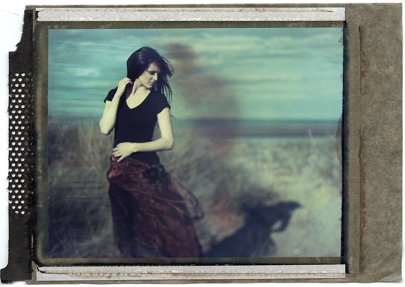 Emerald Island, photography by Vladimir Longauer. Sinar, Sironar 210mm, Pola type 59. In People, Portrait, Female