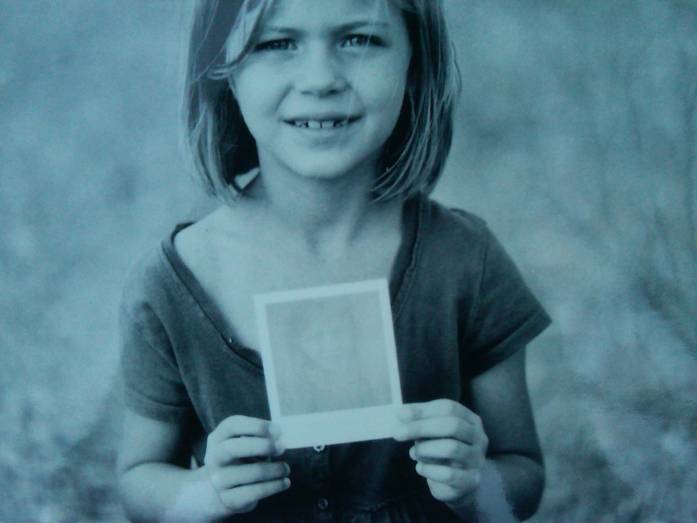 Untitled Portrait, Artwork by Elinor Scott-sutter. This is a BlackBerry shot of a 35mm b/w print. Neopan.. In People, Portrait, Female