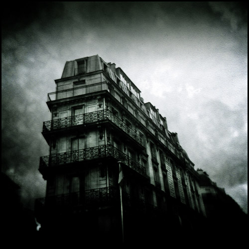 Paris, photography by Mark Hamilton. Holga. In Construction