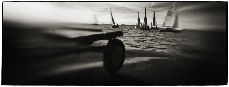launch and dinghys, photography by Steve Deer. In Nature, Scenery, Waterscape