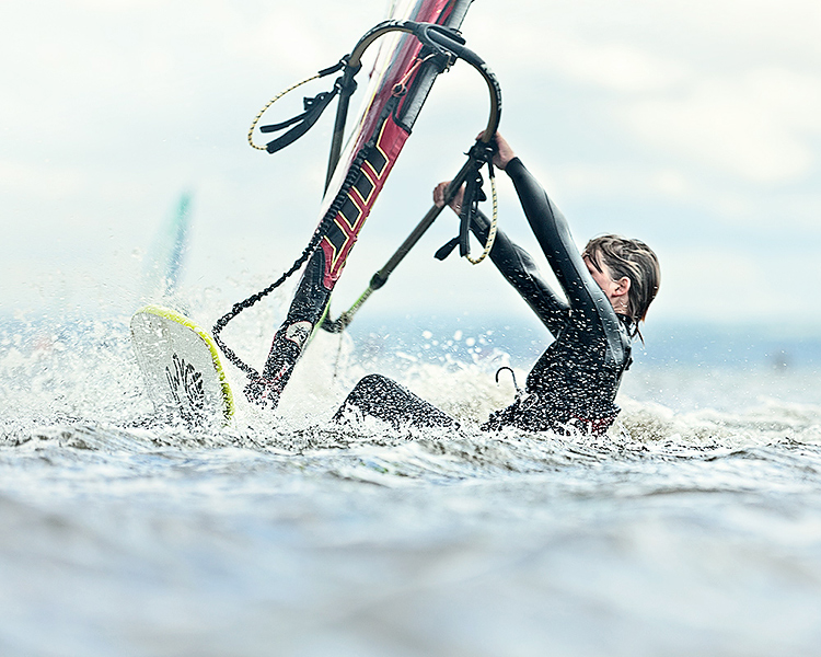 West Kirby Windsurfing, Artwork by Steve Deer