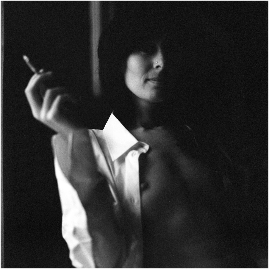 Afterwards, photography by Arne Wahlen. Just before finishing the shooting, Talulah wanted to smoke a cigarette on the hotel room's balcony. It wasn't too bad an idea.... In People, Nude