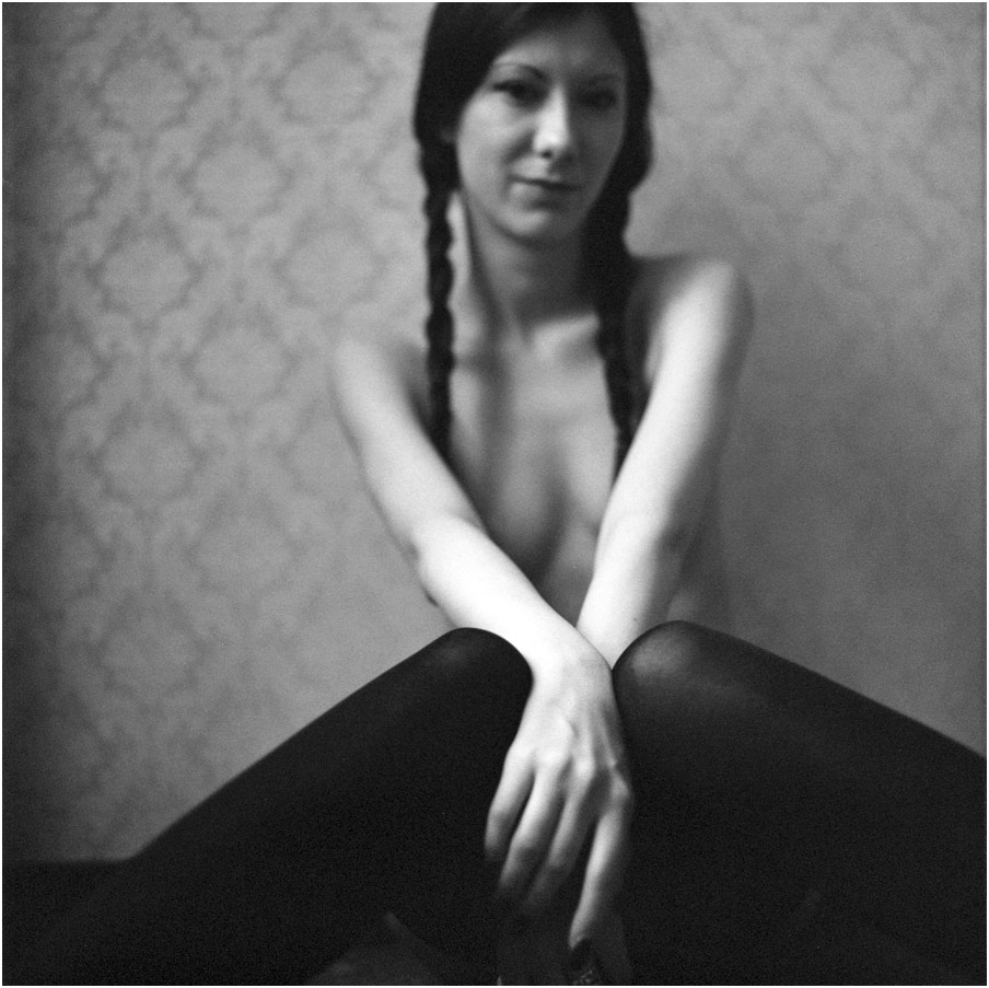 Pippi, photography by Arne Wahlen. Hasselblad 500C/M, 80mm. Ilford Delta 3200 Professional. In People, Portrait